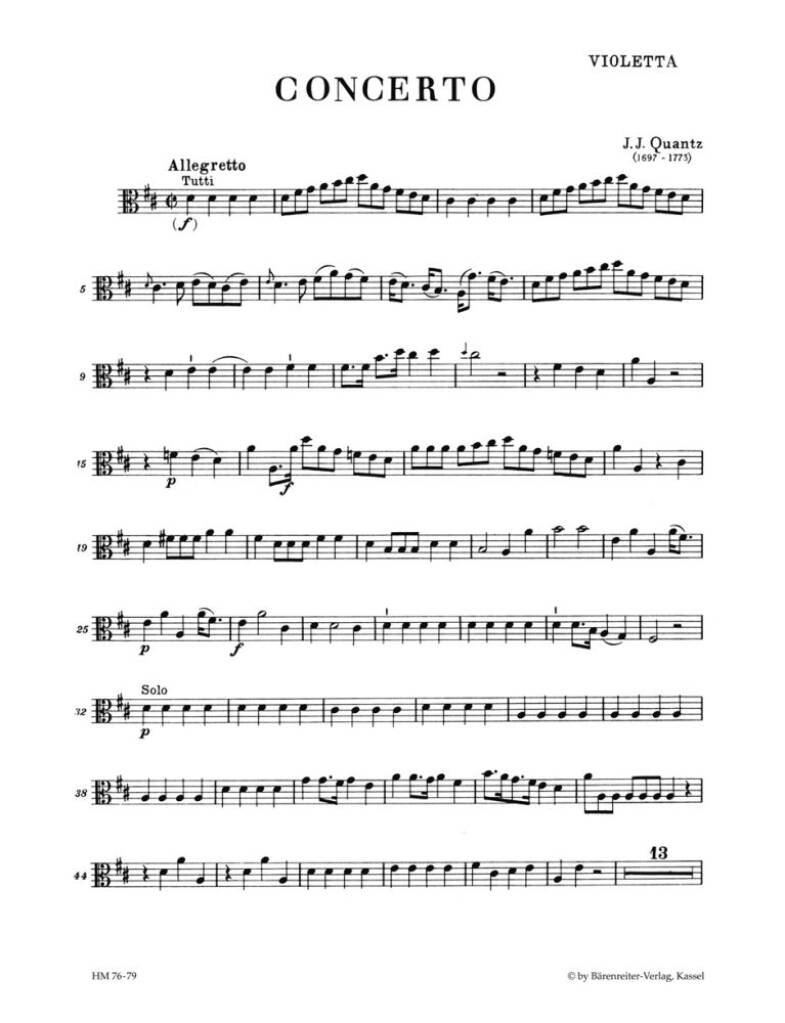 Concerto Pour Potsdam